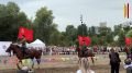 Казаки показали конную джигитовку на фестивале «Город-Сад»