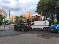 Авария со скорой в центре Воронежа