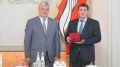 Министра дорожной деятельности Воронежской области наградили медалью ордена «За заслуги перед Отечеством» II степени