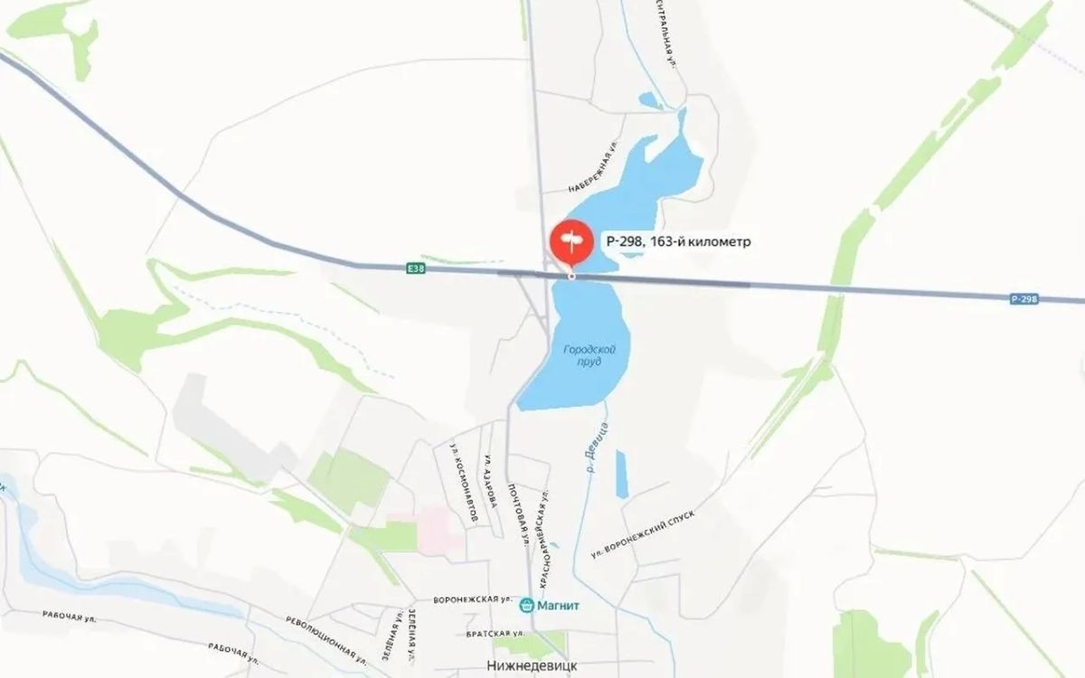 В Воронежской области на две недели ограничат движение по федеральной трассе