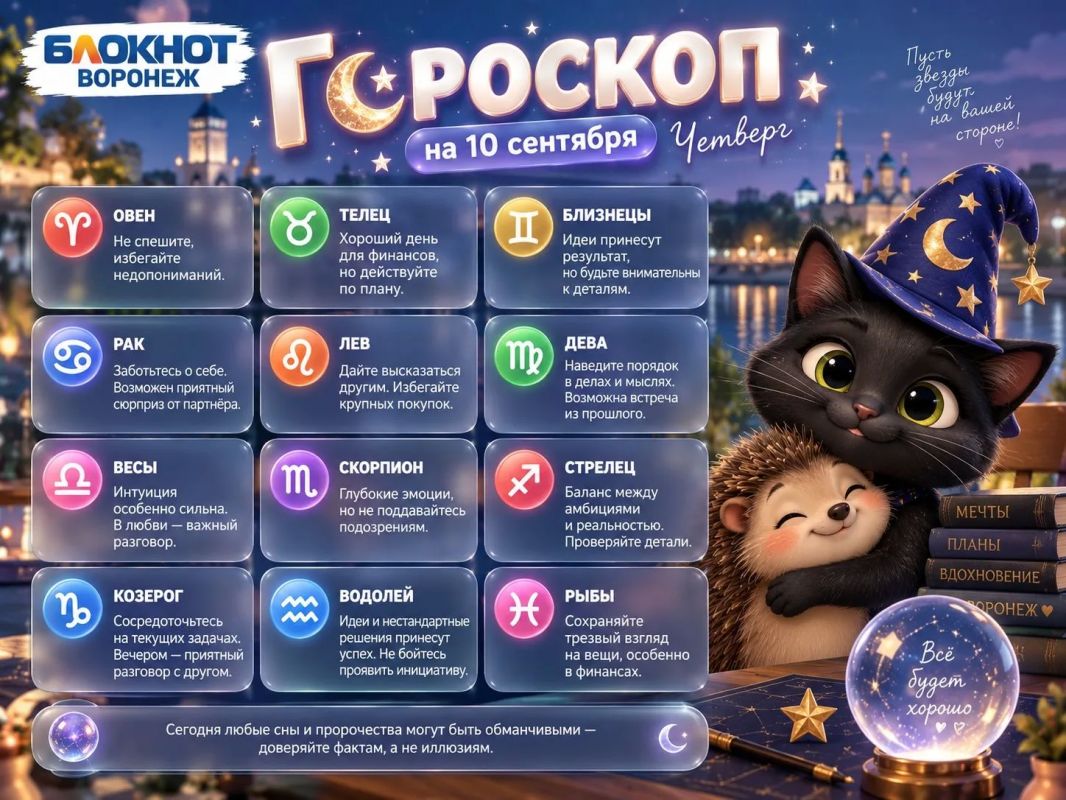 А вот и послание на завтрашний день