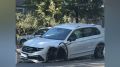 В Воронеже в результате ДТП у иномарки отлетело колесо