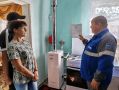 В поселке Ясенки Бобровского района Воронежской области газифицирован дом участника СВО