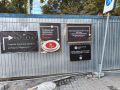 Противостояние на заборе продолжается