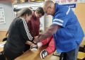 Специалист Новохопёрской райбольницы провёл очередное обучение по оказанию первой помощи в местном аграрно-экономическом техникуме