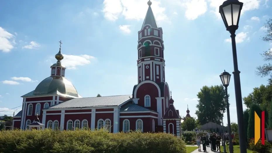 В Борисоглебске освятили храм Бориса и Глеба