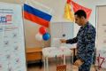 Сотрудники Росгвардии в Воронеже принимают участие в выборах депутатов Государственной Думы