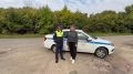 Госавтоинспекторы в Воронежской области пришли на помощь автоледи, автомобиль которой неожиданно сломался