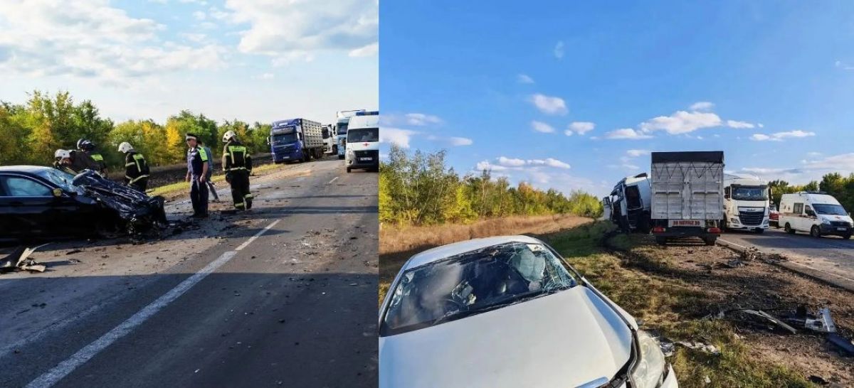 Пассажир BMW погиб в ДТП с четырьмя машинами в Воронежской области
