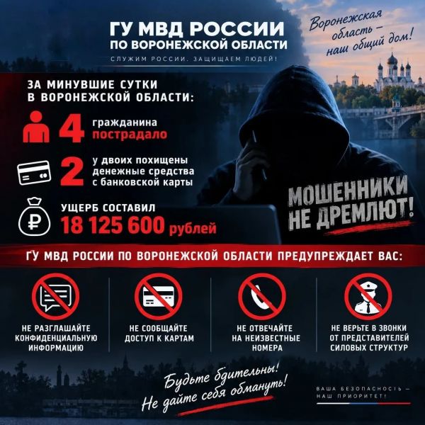 Очередное кодовое слово привело жительницу Богучара к потере девяти миллионов рублей