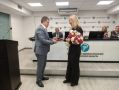 Лидер фракции «Единая Россия» в Воронежской гордуме получила медаль от министра здравоохранения