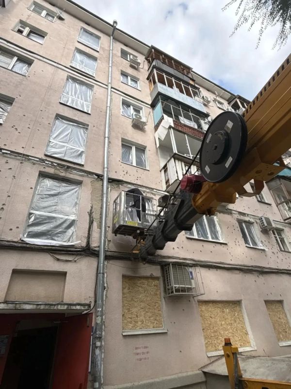 Сергей Петрин: Продолжается устранение последствий атаки БПЛА