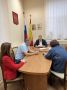 Депутат Воронежской городской Думы Валерий Данилов провел прием с граждан в управе Ленинского района