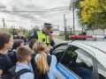 Как проходит день инспектора ДПС: Подгоренские школьники заглянули за кулисы службы