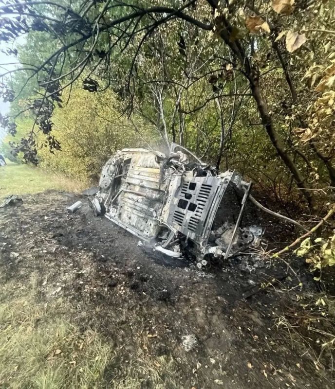 Огненный кошмар произошел на трассе под Воронежем