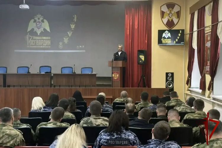 Для личного состава Росгвардии прошли занятия по укреплению дорожно-транспортной дисциплины