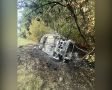 «Пежо» вылетел в кювет и загорелся из-за ДТП с тремя автомобилями на трассе в Хохольском районе