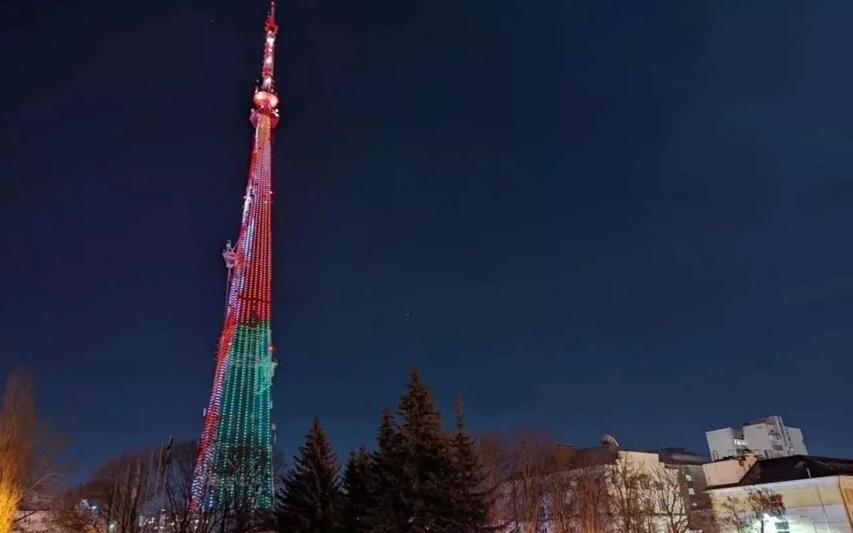 В четверг, 1 октября, по случаю 95-й годовщины начала регулярного телевизионного вещания в Советском Союзе включат праздничную подсветку самого высокого сооружения Воронежа – 180-метровой телебашни на улице Карла Маркса