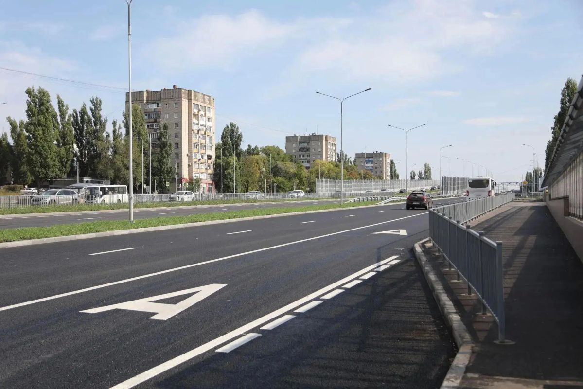 Работы на Остужевской развязке подходят к концу