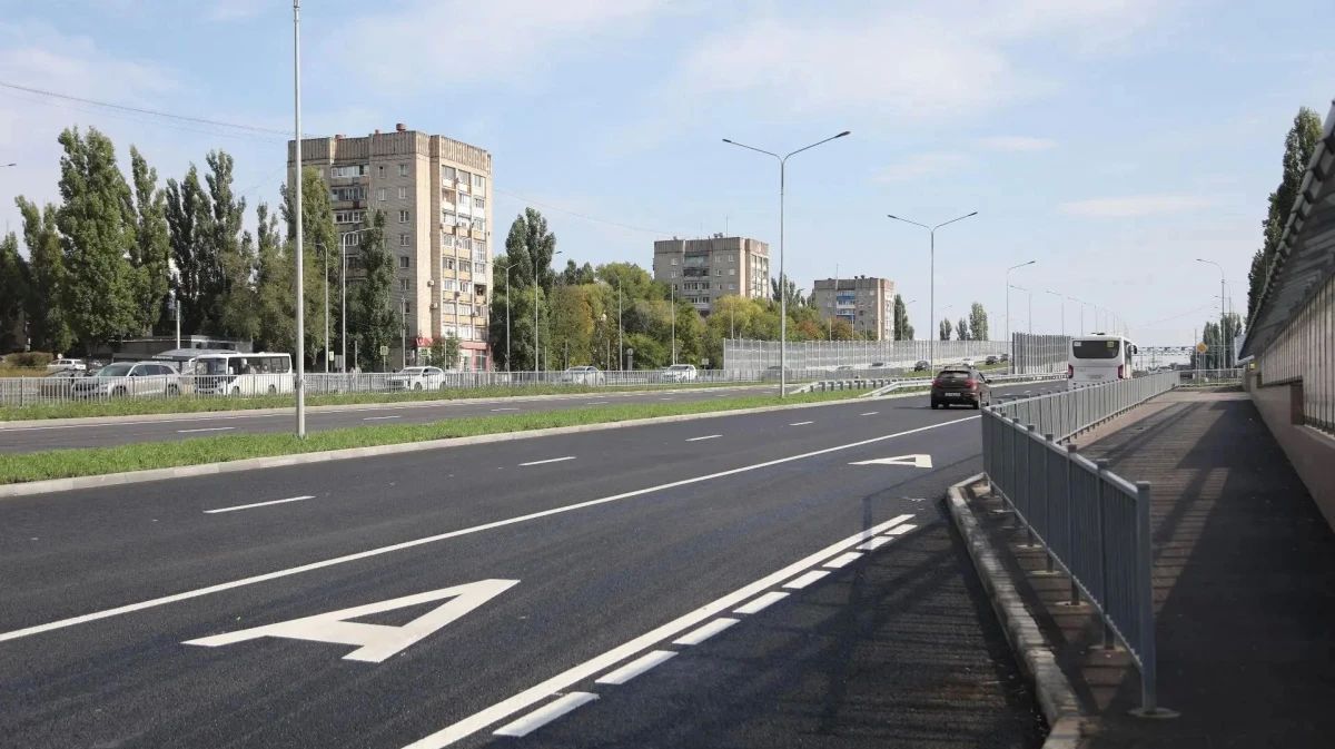 В Воронеже работы на Остужевской развязке подходят к концу