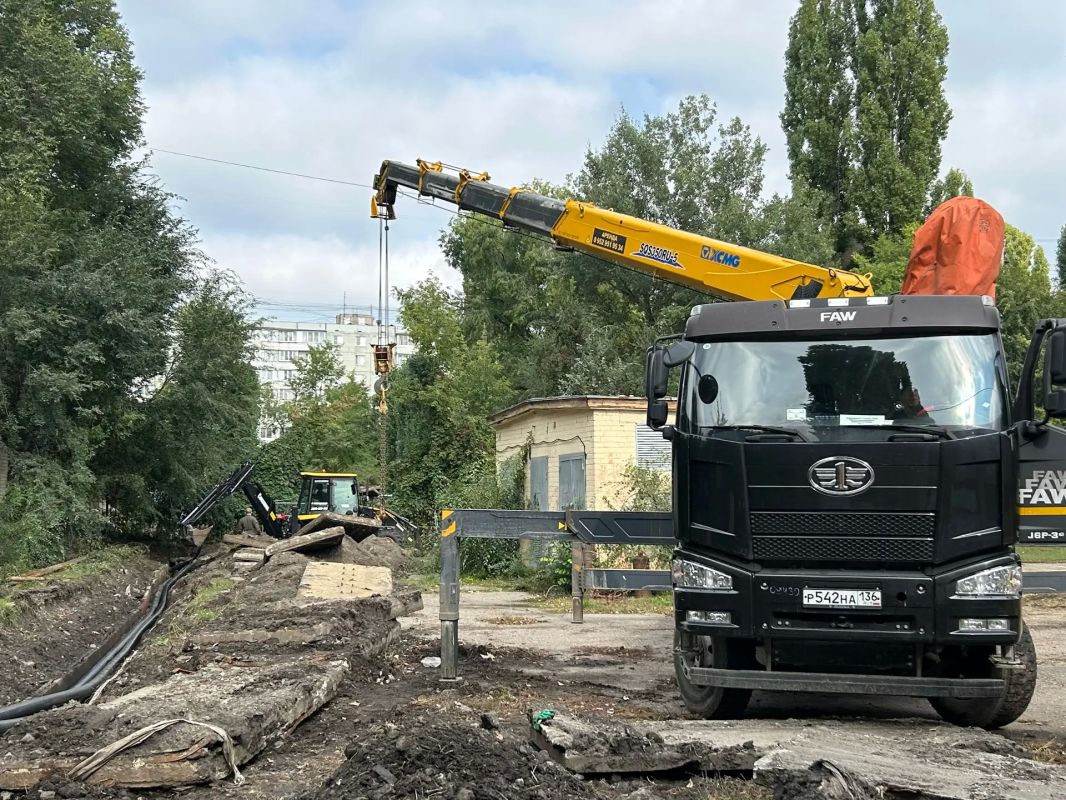 Воронежский филиал РИР Энерго к новому отопительному сезону ведет реконструкцию вводных трубопроводов и линий рециркуляции