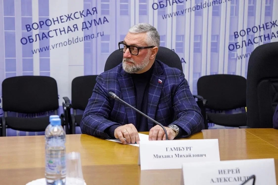 Депутат Воронежской городской Думы Михаил Гамбург принял участие в заседании Правления реготделения Российского детского фонда