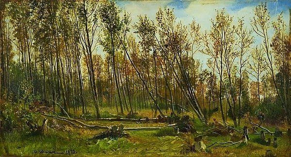 "Культурные перерывы" (12+) на этой неделе музей им. И. Н. Крамского посвятит пейзажам художников-передвижников