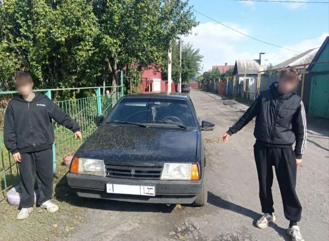 Подростки угнали «девятку», чтобы покататься в Воронеже, и попали под уголовное дело