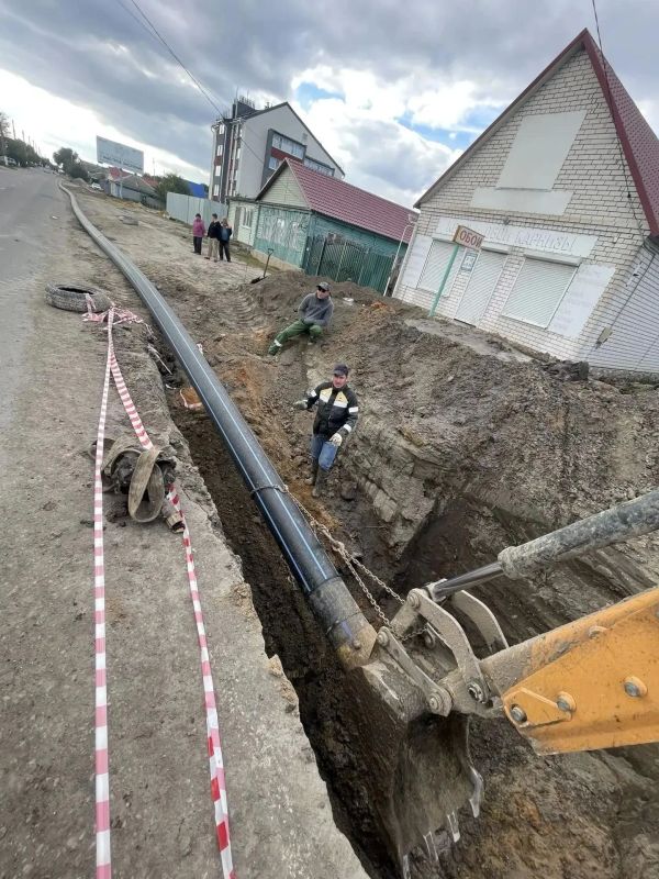 В Богучаре обновляют водопровод