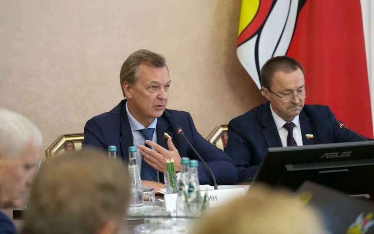 Первый заместитель председателя Совета Федерации Андрей Яцкин посетил Воронеж с рабочим визитом
