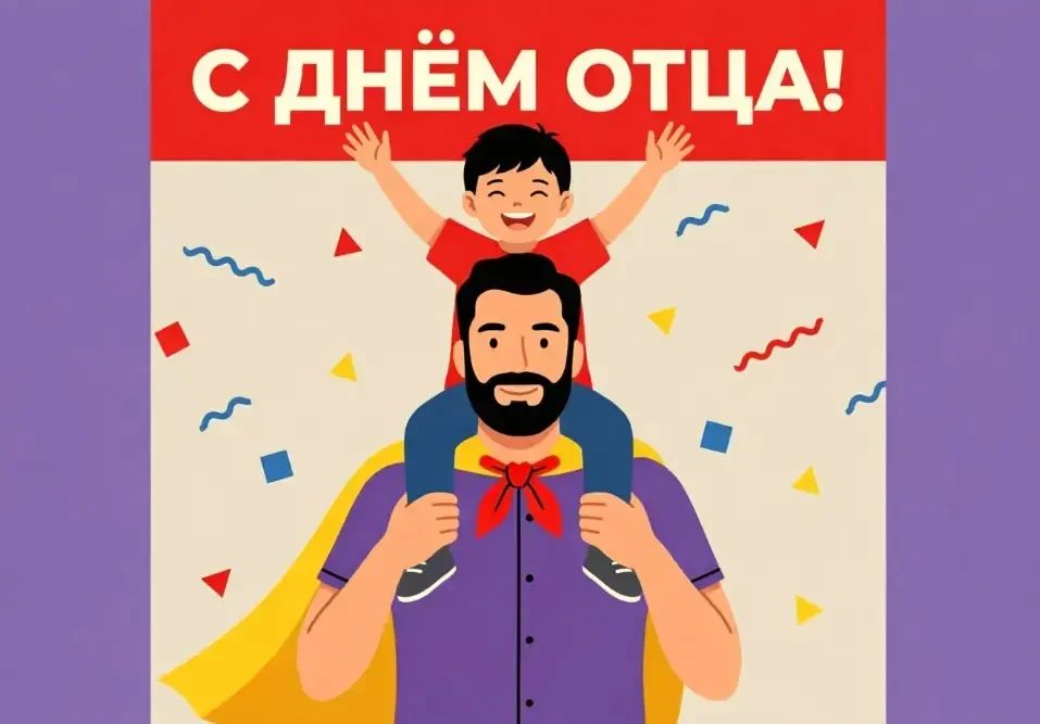 В России сегодня отмечается один из самых молодых российских праздников: День отца