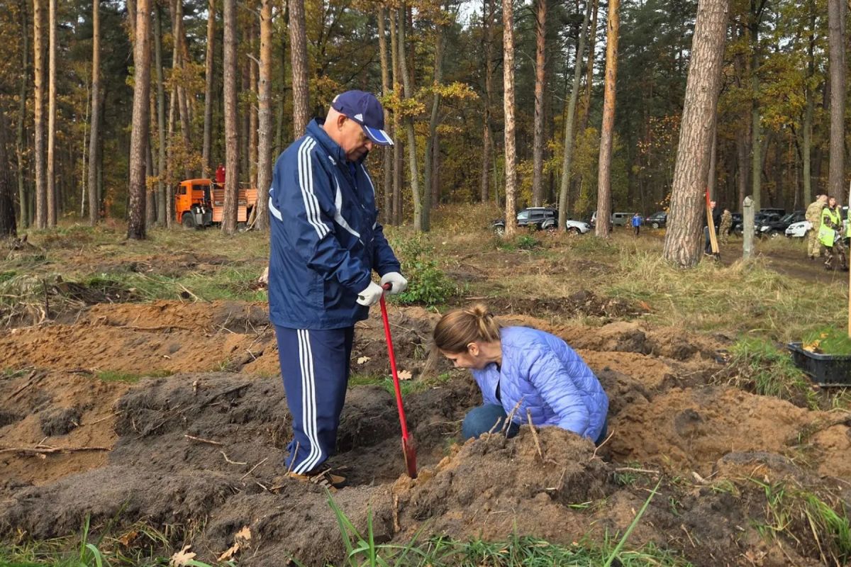 Депутаты областной Думы приняли участие в центральном мероприятии акции «Сохраним лес»