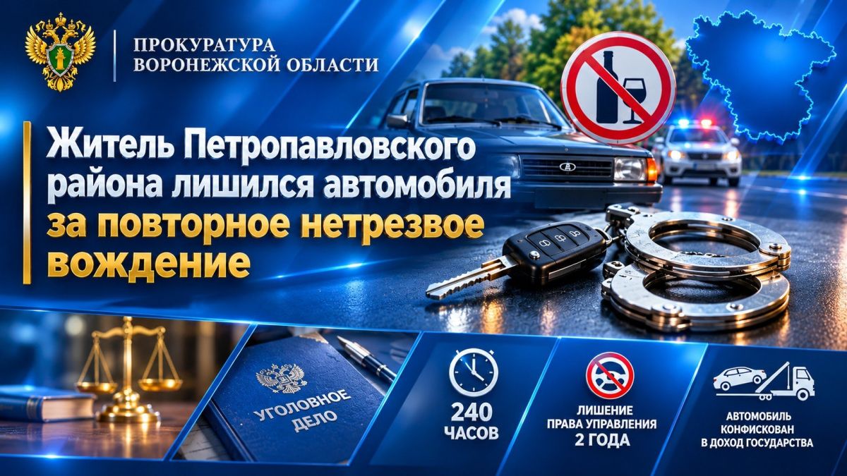 Представитель прокуратуры Петропавловского района поддержал обвинение в суде по уголовному делу в отношении 43-летнего местного жителя