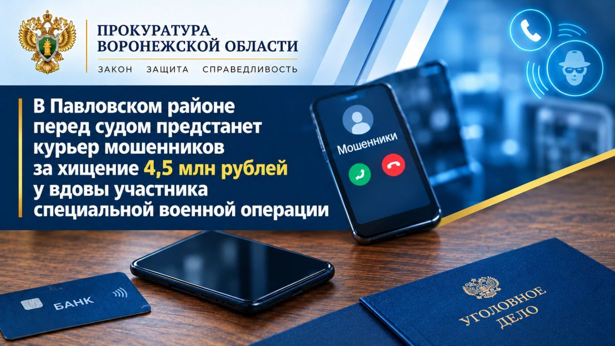 Прокуратура Павловского района утвердила обвинительное заключение по уголовному делу в отношении 32-летней жительницы Нижегородской области