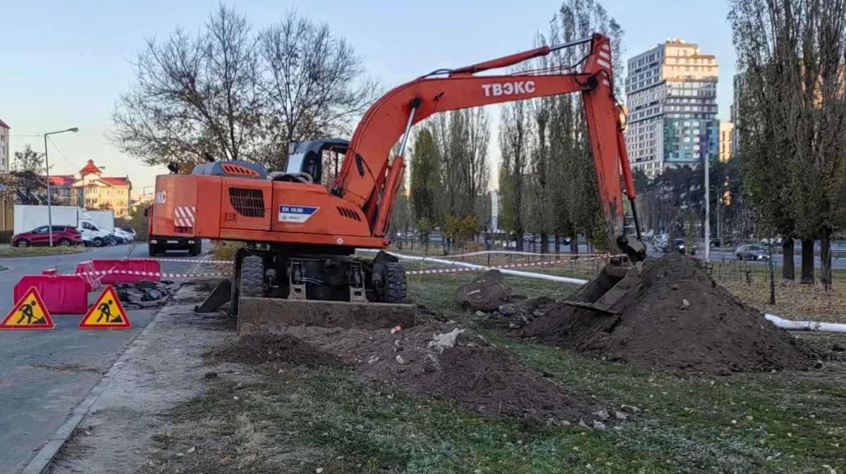 Воронежцам рассказали о ходе ремонта поврежденного коллектора на Московском проспекте