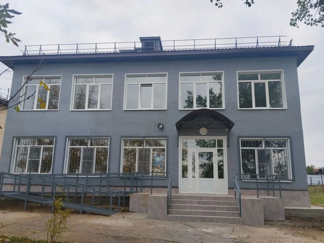В с. Петропавловка Острогожского муниципального района Воронежской области отремонтировано здание администрации