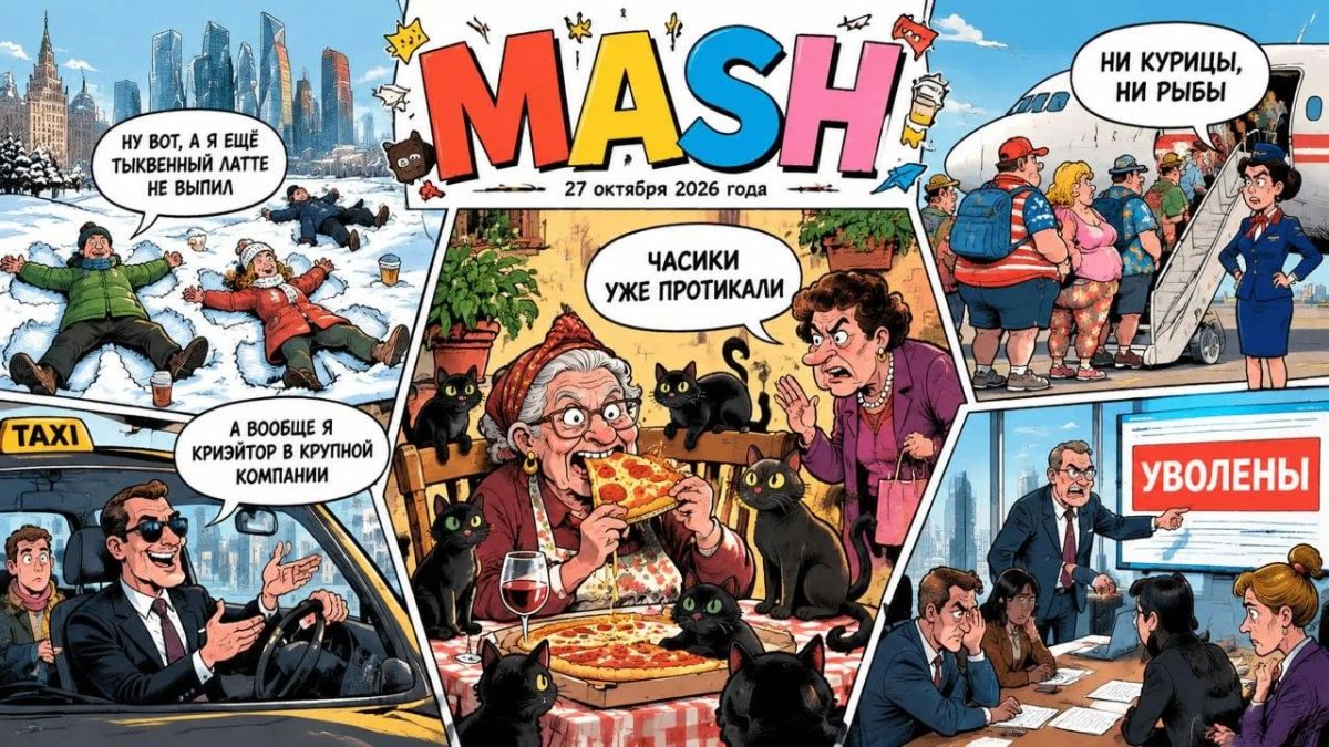 Нет времени объяснять новости, просто читайте Mash-дайджест: