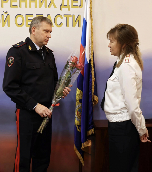 Воронежские полицейские получили награды за профессионализм и верность служебному долгу