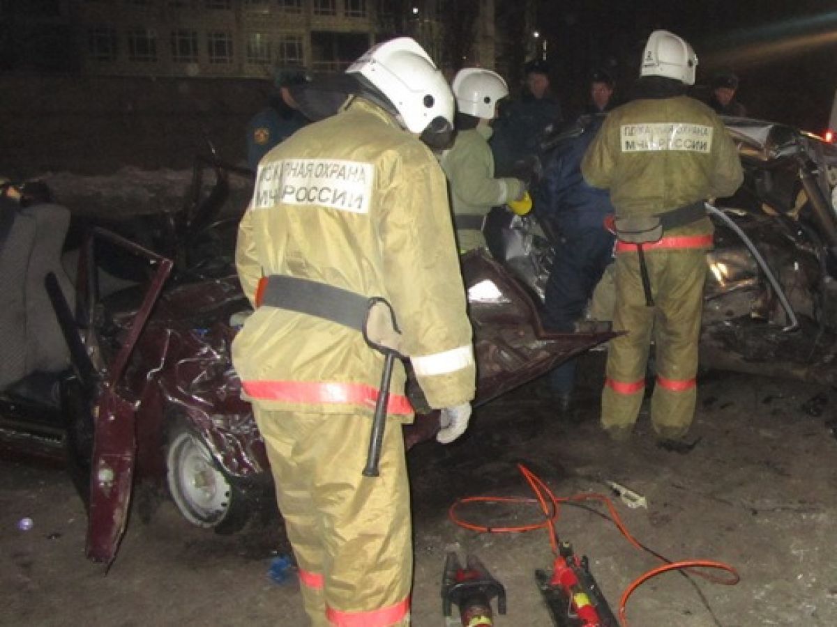 В Левобережном районе Воронежа в ДТП пострадал человек